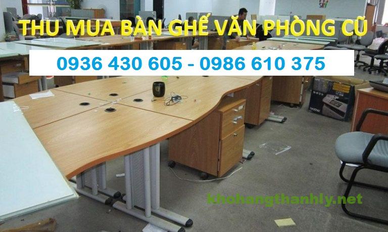 Đơn vị thu mua bàn ghế văn phòng cũ trọn gói giá cao