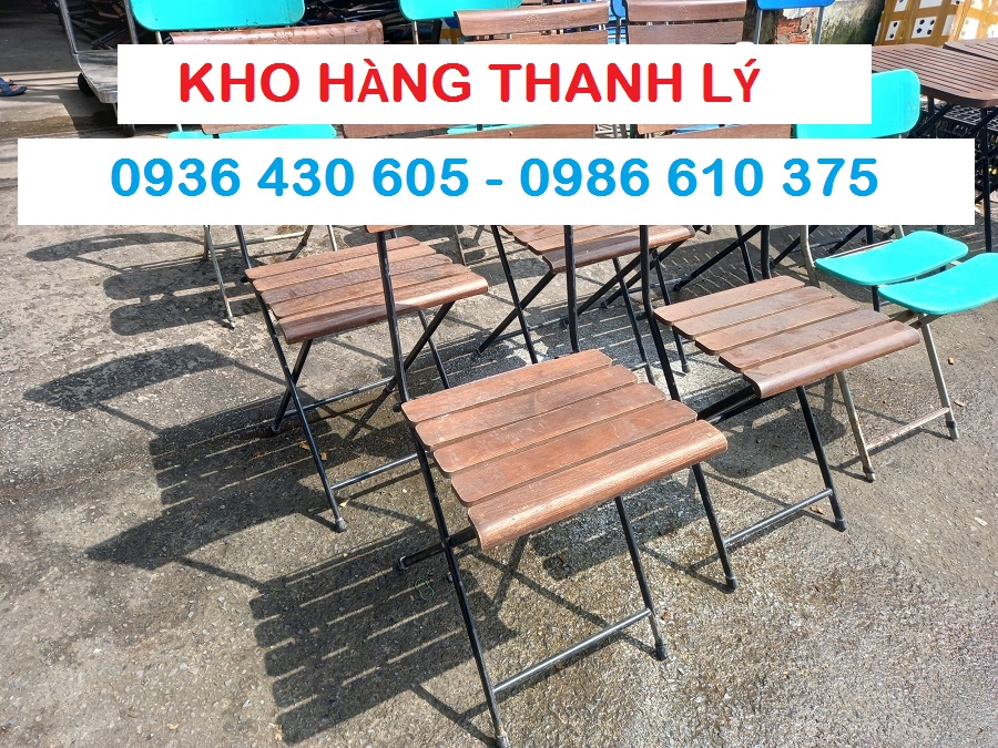 Mua bán bàn ghế cafe cũ tại quận Tân Bình