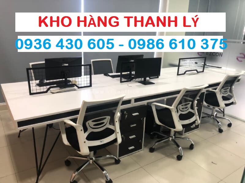 Chuyên thanh lý bàn ghế văn phòng giá tốt tại Bình Thạnh