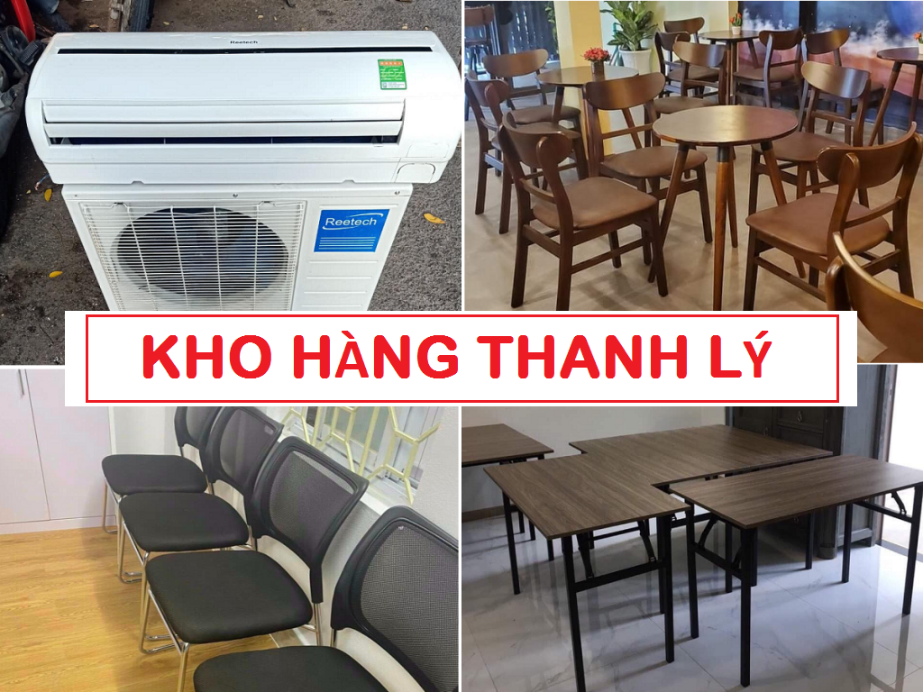 Công ty thanh lý, thu mua đồ cũ, bàn ghế cũ giá tốt nhất Bình Thạnh