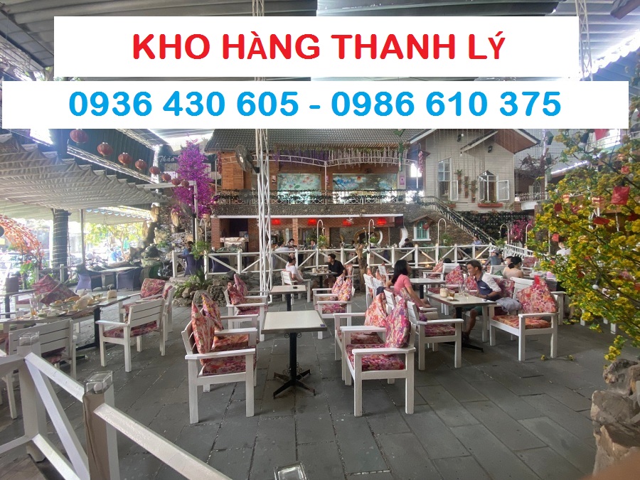 Thanh lý, thu mua bàn ghế cafe cũ quận Phú Nhuận