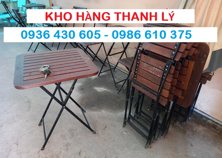 Dịch vụ thu mua, thanh lý bàn ghế cũ uy tín tại quận Gò Vấp