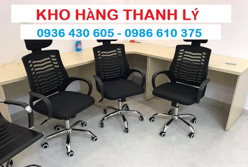 Thu mua, thanh lý bàn ghế văn phòng cũ tại quận 3