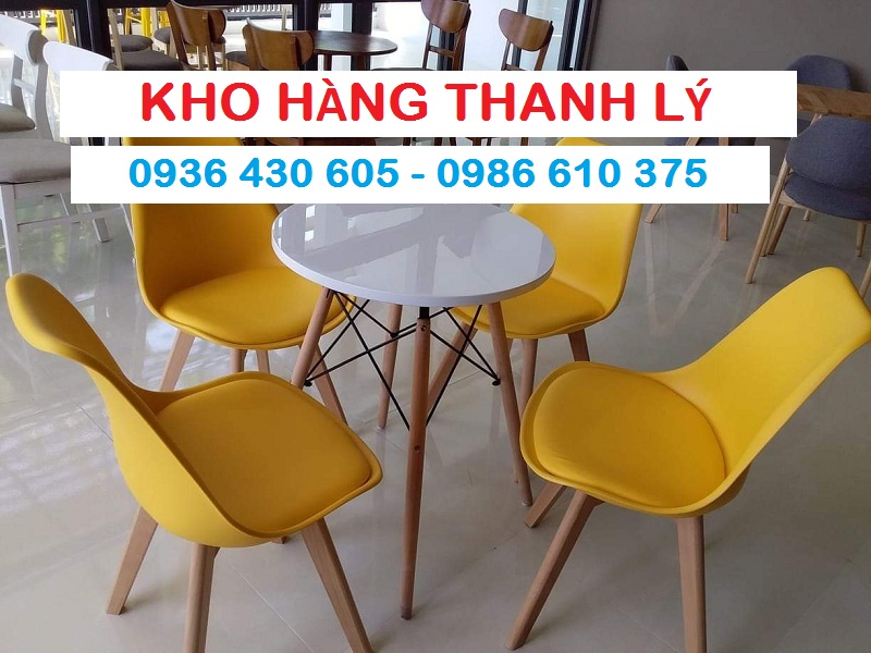 Thanh lý bàn ghế nhà hàng cũ tại quận 4