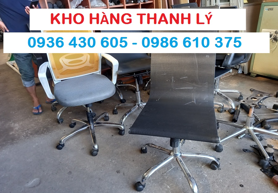 Thanh lý bàn ghế văn phòng cũ tại quận Gò Vấp
