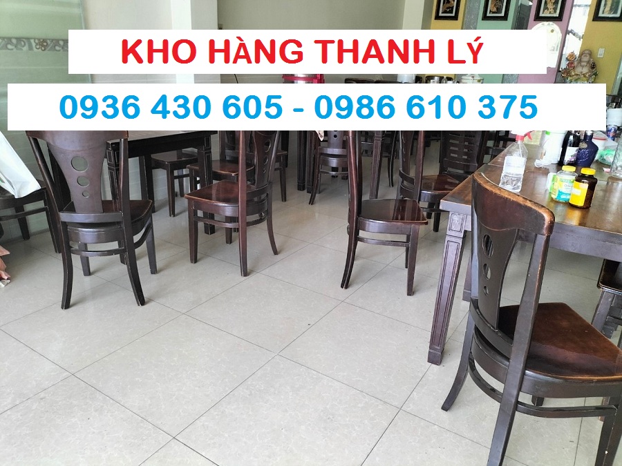 Thanh lý, thu mua bàn ghế cũ quận Thủ Đức giá cao