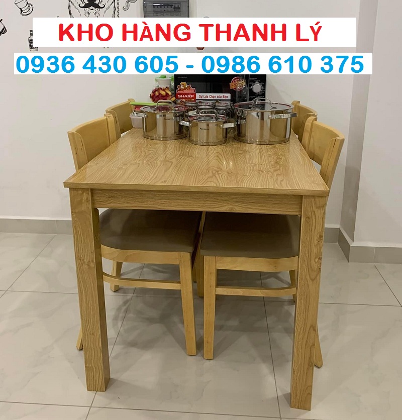 Thanh lý và thu mua bàn ghế cũ tại quận 12