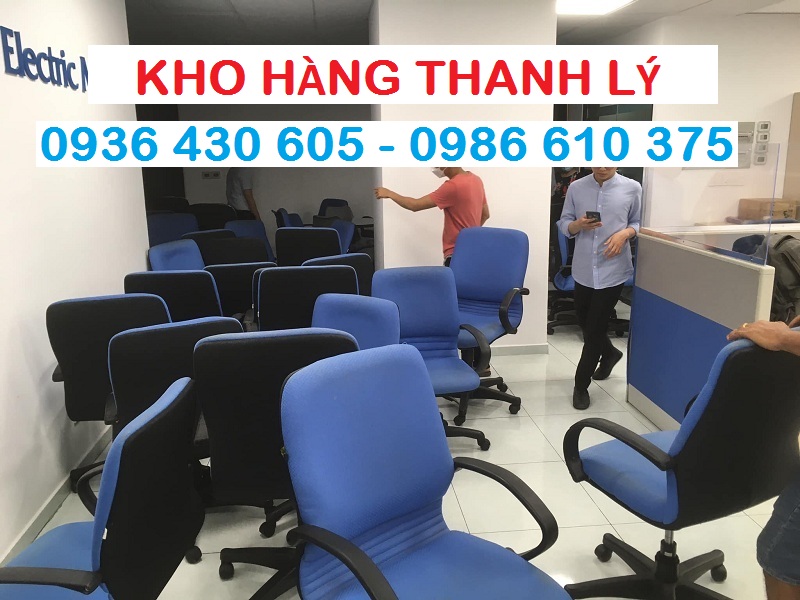 Thanh lý, thu mua bàn ghế văn phòng cũ tại quận 12