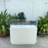 Tủ kính trưng bày thấp 1m2 thanh lý giá rẻ