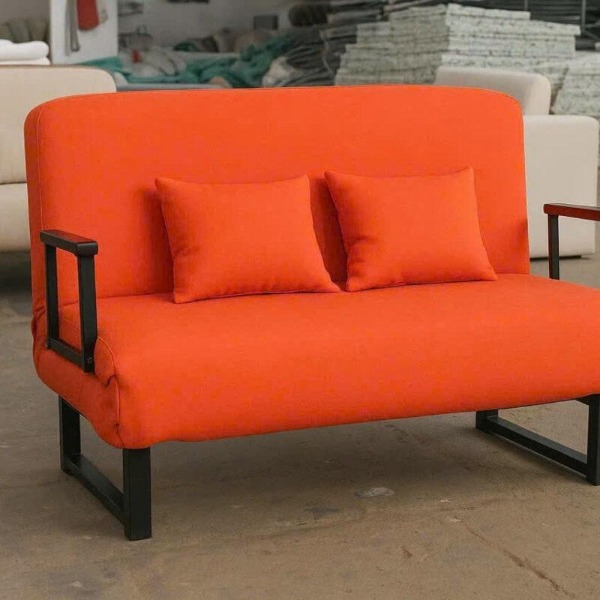 Ghế sofa bed màu cam